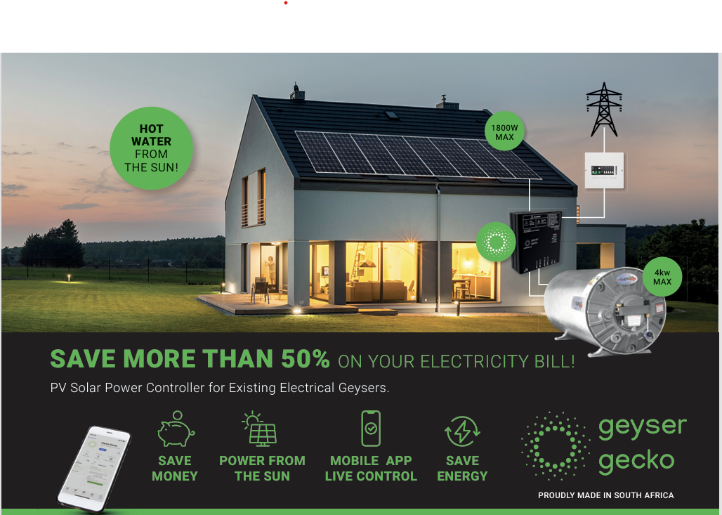 GEYSER GECKO - Solar Geyser converter